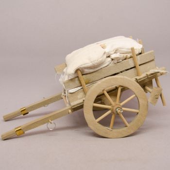 LEITERWAGEN MIT SÄCKE BELADEN 9cm