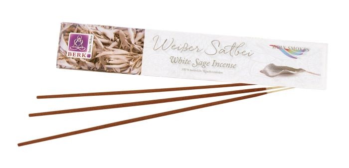 WEISSER SALBEI BERK RÄUCHERSTÄBCHEN (WHITE SAGE)